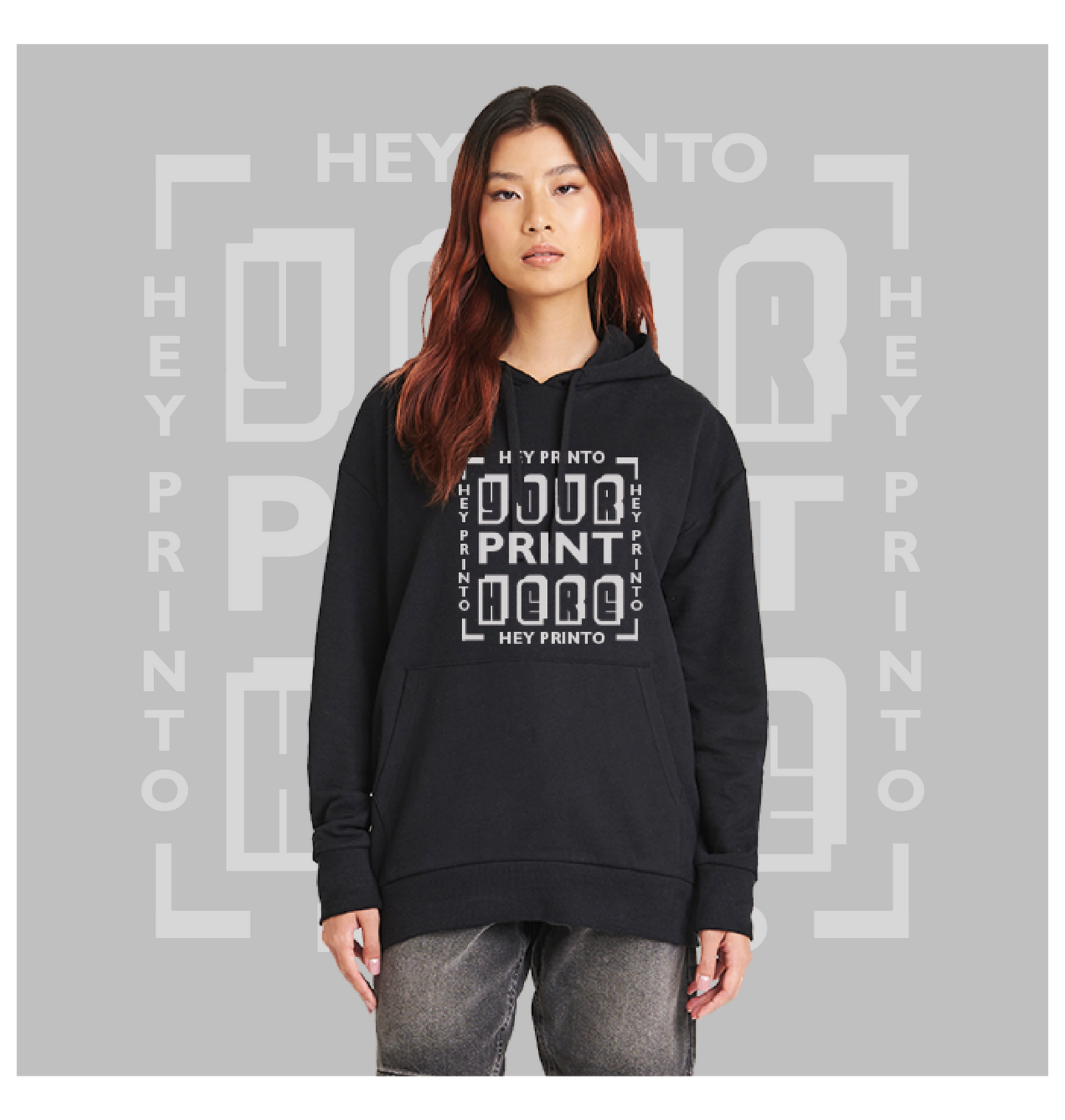 Premium Work 310gsm Hoodie Printed At No Extra Cost